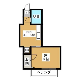 シーダーエム阿佐ヶ谷【3階】の間取り