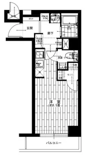 ライオンズマンション野毛山南【3階】の間取り