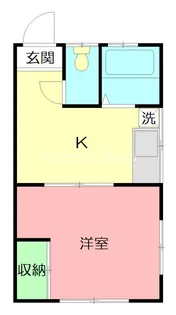 原田アパート【1階】の間取り