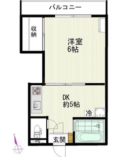 ハイツプラス【2階】の間取り