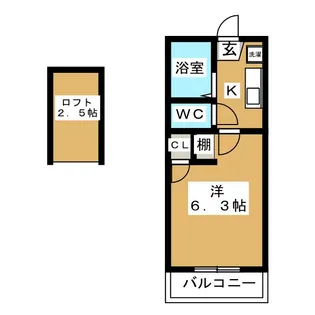 セントレジス新横浜【2階】の間取り