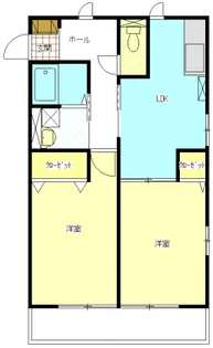 さつき荘【2階】の間取り