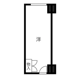 ドエル美園【5階】の間取り