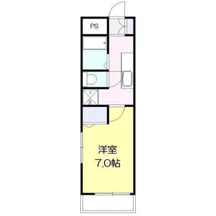 アリビオ南宮崎【4階】の間取り