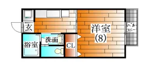 アステ広野【2階】の間取り