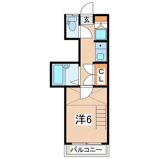 パレス郡山【2階】の間取り