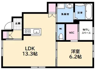 【仮称】南栄3丁目新築アパート【1階】の間取り
