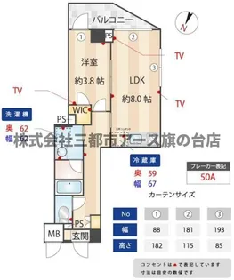 ZOOM下丸子【2階】の間取り