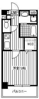 フローリッシュ湘南台【3階】の間取り