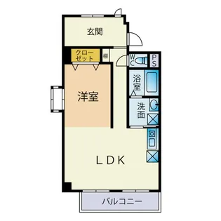 コルメナ元町【6階】の間取り