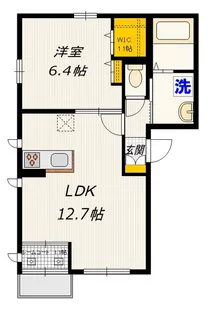 サン フォレスト【2階】の間取り