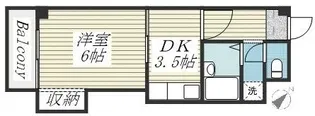 ハイツA&M【2階】の間取り