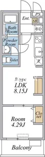 リブリ・尾久【2階】の間取り