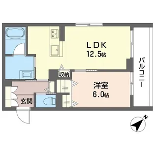 アルナージュ【3階】の間取り