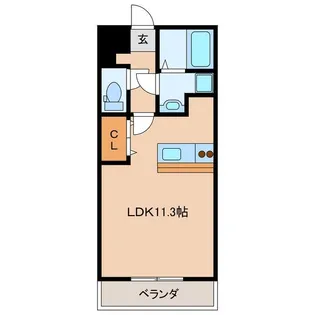 ガーデンテラス岡本【2階】の間取り
