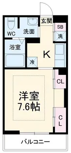 リブリ・コンフォルト【2階】の間取り