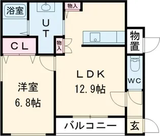 lavie【3階】の間取り
