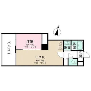 ジェラ恵比寿レジデンス【6階】の間取り