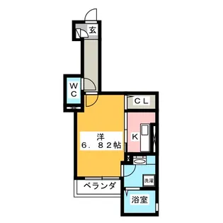 Grand Chariot【2階】の間取り