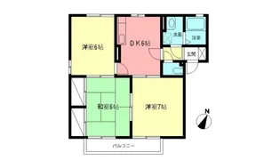 エクセルA【2階】の間取り