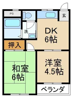 イズミビル【3階】の間取り