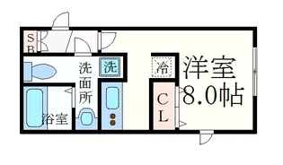 Lapule【5階】の間取り