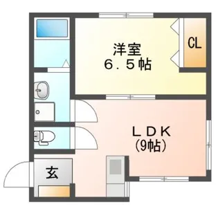 オレンジマンション【3階】の間取り