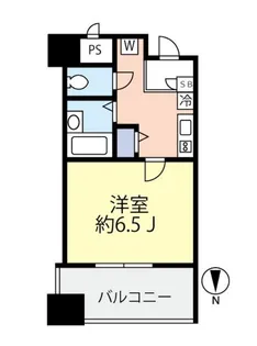 グランヴァン東品川【2階】の間取り