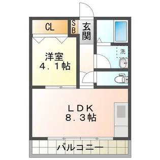 Cocoa【1階】の間取り