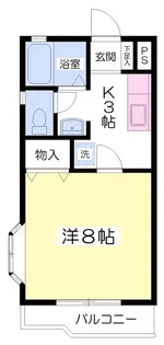 プレンボヌール【1階】の間取り