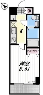ARIUS【7階】の間取り