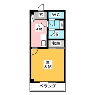 プレミールマンション【3階】の間取り