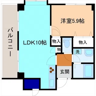グランドハイパレス大聖寺【5階】の間取り