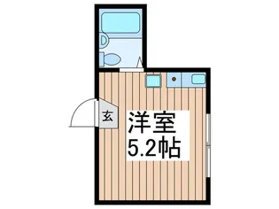 シャンテアムール亀戸【3階】の間取り
