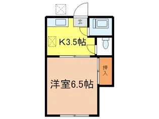 第二キクヤコ-ポ【1階】の間取り