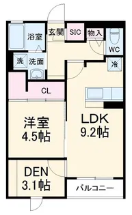 自由が丘SOHO【3階】の間取り