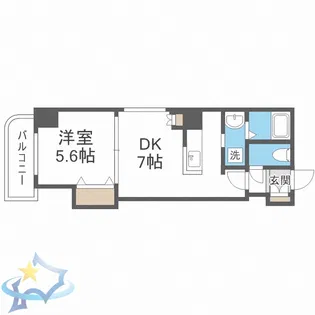 E-horizon円山【3階】の間取り