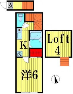 クオレテラスの間取り