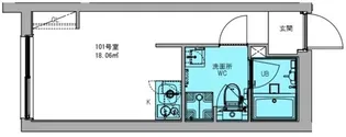 Ludens新板橋III【1階】の間取り