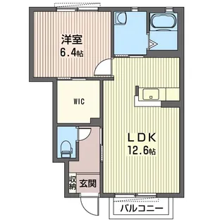 カーネーションC【1階】の間取り