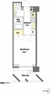 プライムメゾン浅草EAST【2階】の間取り
