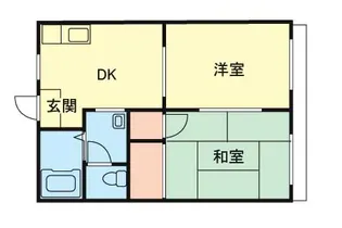 メゾンシャルマン【1階】の間取り