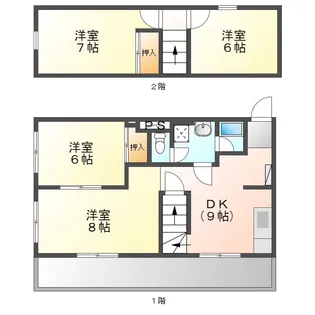 コーポ円城寺の間取り