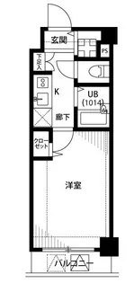 東京都江東区平野2【マンション】の間取り