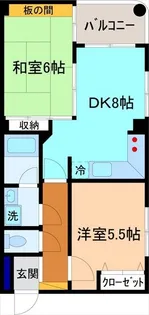ドマーニ桜田【3階】の間取り