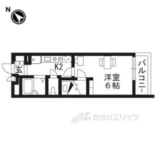 レオパレスALTA5【1階】の間取り