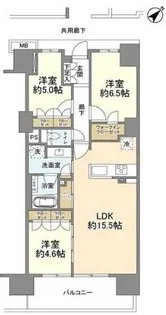 プラウドシティ方南町【13階】の間取り
