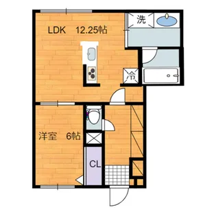 グランソレイユ【1階】の間取り