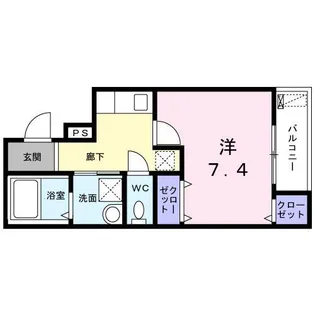フジパレス堺諏訪森II番館【2階】の間取り