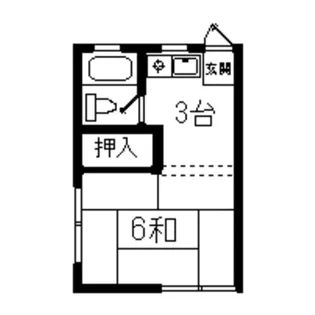ピアハイツ【2階】の間取り
